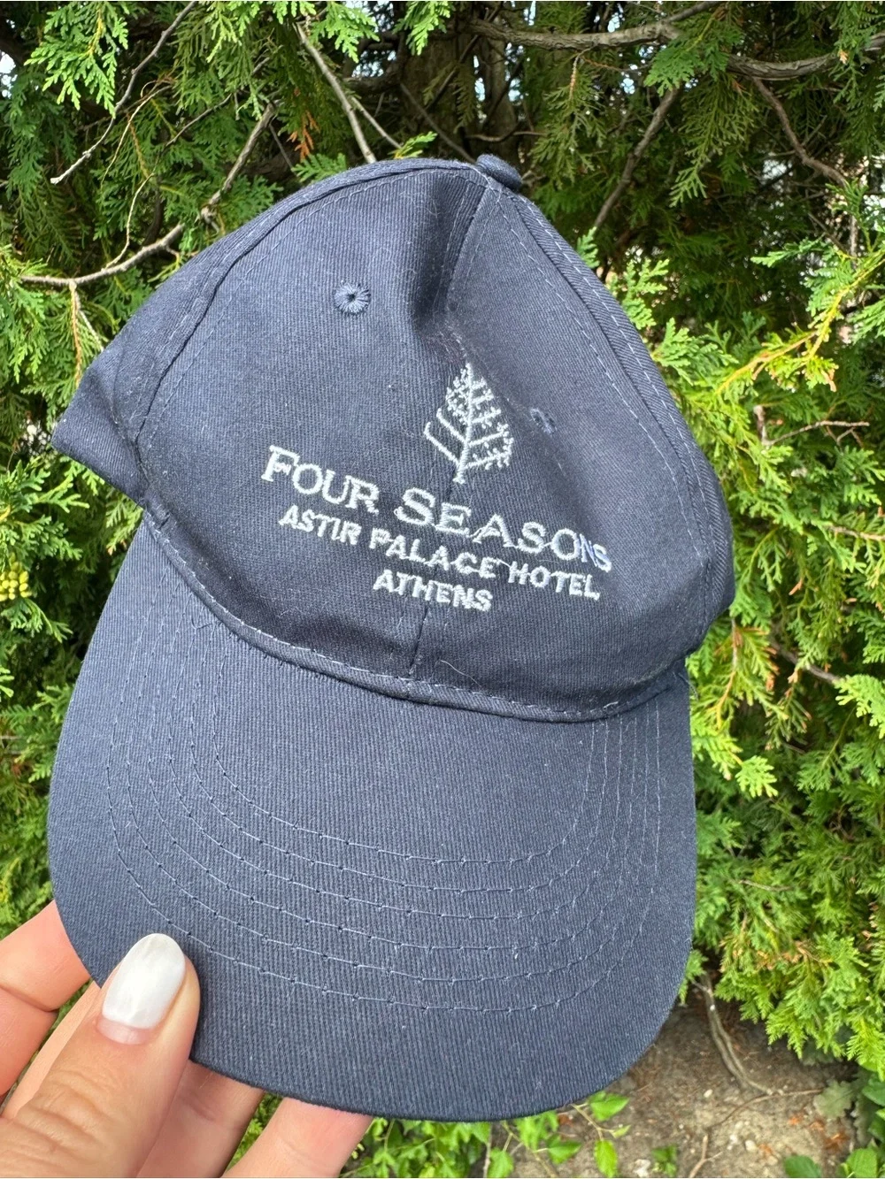 The Four Seasons Athens Greece Hotel Cap Hat